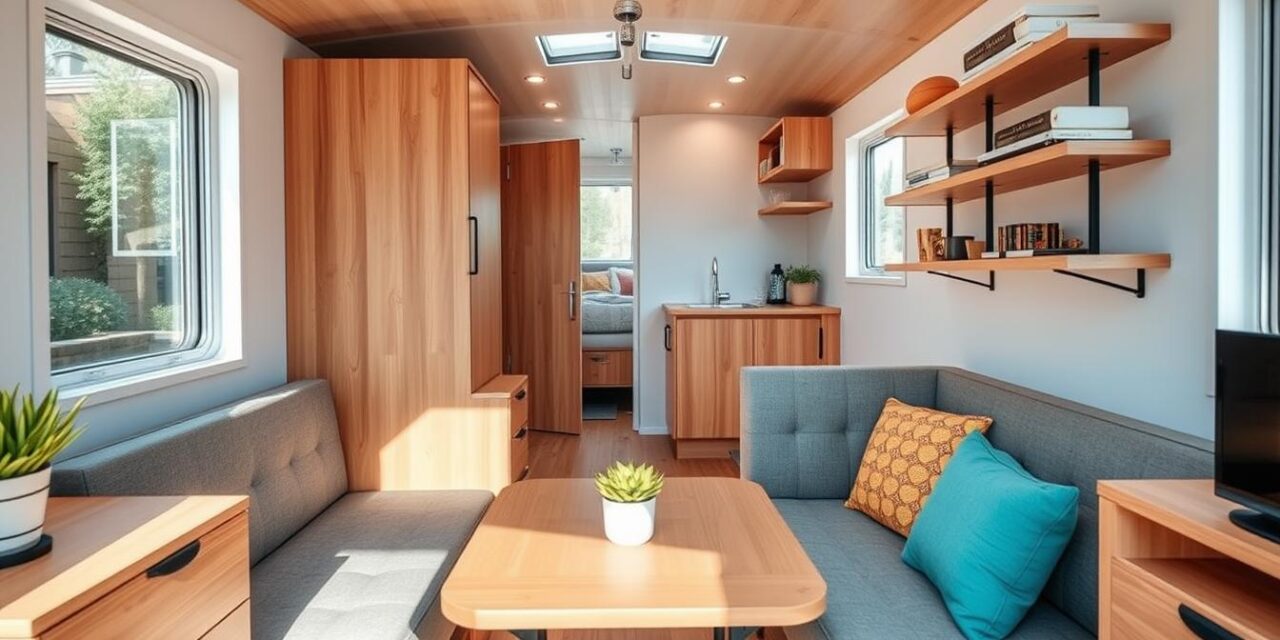 Space-Saving Tiny House Furniture for Small Living