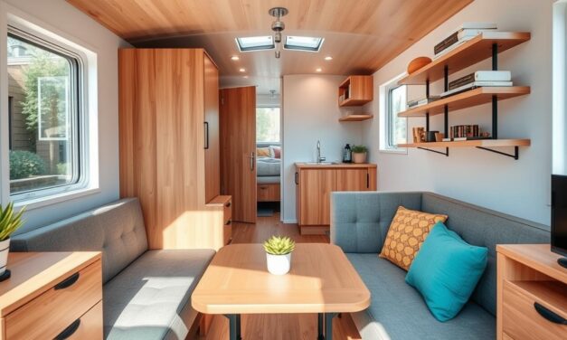 Space-Saving Tiny House Furniture for Small Living